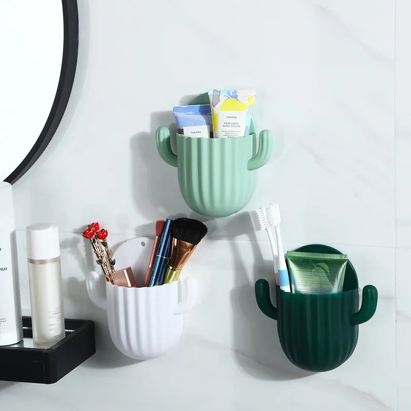 Cactus Toothbrush Holder